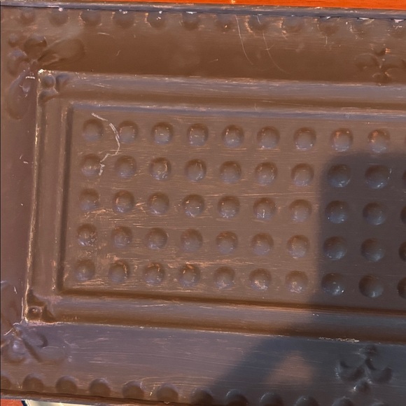 Rustic Metal Tray with Handles - Picture 14 of 16